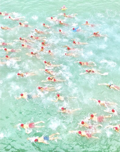 Lifeguard Camp, Huntington Beach von glen wilbert, Fotografie kaufen auf Singulart