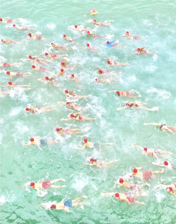 Lifeguard Camp, Huntington Beach glen wilbert