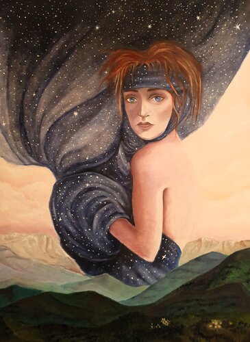 Polvere di stelle von Monica Vecchione, Malerei kaufen auf Singulart