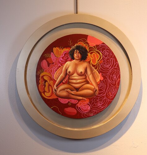 Feminine Eclosion by Stephany Placencio, 회화 for Sale on Singulart