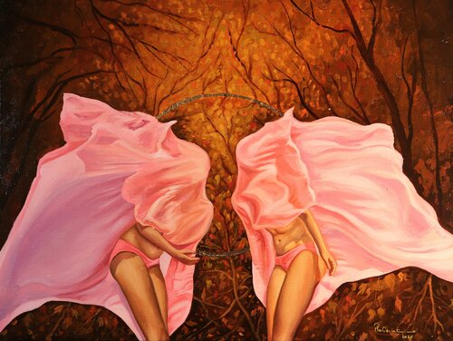 Echoes of Myself by Stephany Placencio, 회화 for Sale on Singulart