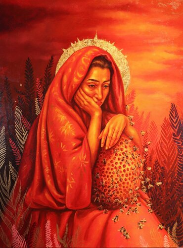 Within the Hive by Stephany Placencio, 회화 for Sale on Singulart