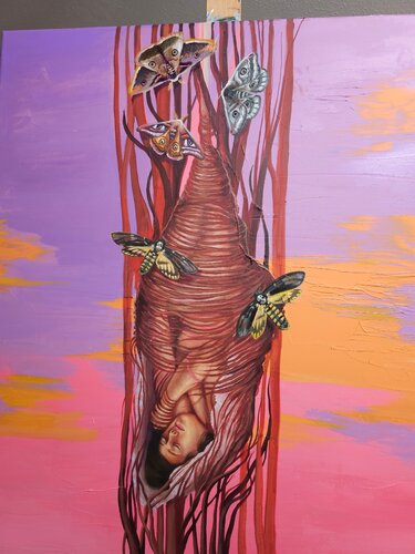 Fear of Becoming by Stephany Placencio, 회화 for Sale on Singulart