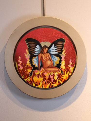 Fruitful Wings by Stephany Placencio, Painting for Sale on Singulart