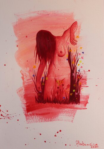 Emerging by Stephany Placencio, 종이 for Sale on Singulart