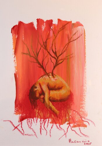 Root of Life by Stephany Placencio, 종이 for Sale on Singulart