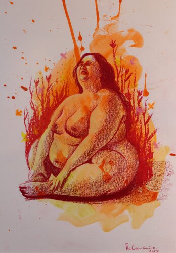 Confident by Stephany Placencio, 종이 for Sale on Singulart