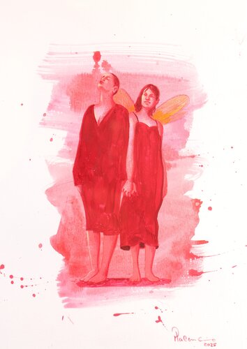 By My Side by Stephany Placencio, Work on Paper for Sale on Singulart