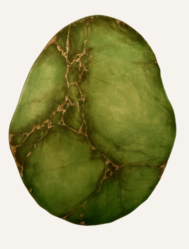 Structures of Life-Emerald by Vanessa Jongebloet, Painting for Sale on Singulart