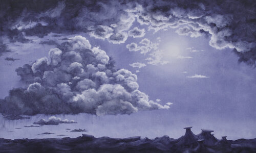 Silver Clearing di Vanessa Jongebloet, Pittura in vendita su Singulart