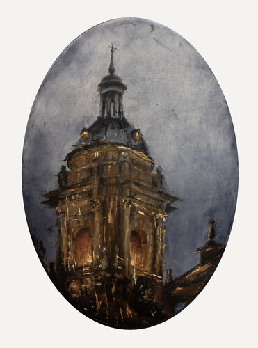 Ancient Light - Baroque de Vanessa Jongebloet, Pintura a la venta en Singulart