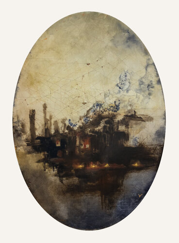 Longing for Faith de Vanessa Jongebloet, Pintura a la venta en Singulart