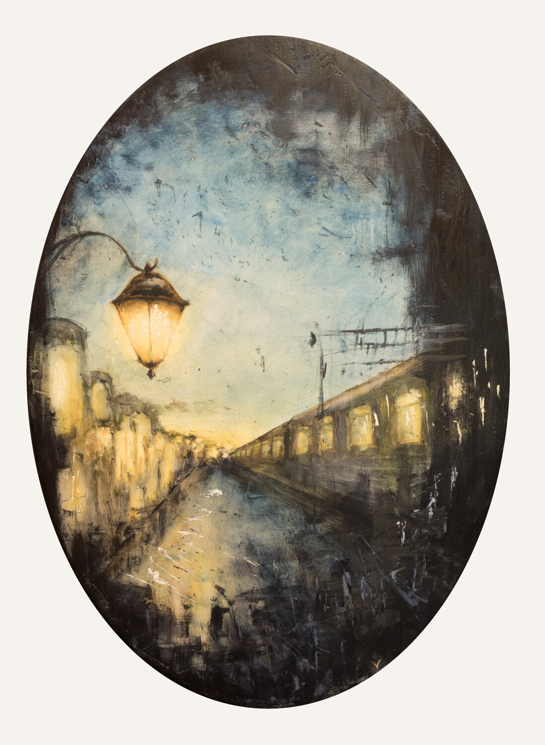 Ancient Light - Matins Vanessa Jongebloet Peinture originale à vendre