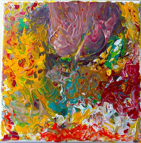 El tulipán van Elena Arteentuesencia, Schilderij te koop op Singulart