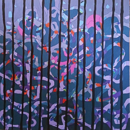 Serie La Valla" de Equipo Línea Viva, Pintura a la venta en Singulart