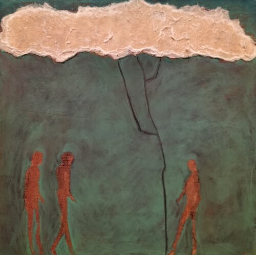 "incontri" par Antonio Finocchiaro, Peinture en vente sur Singulart