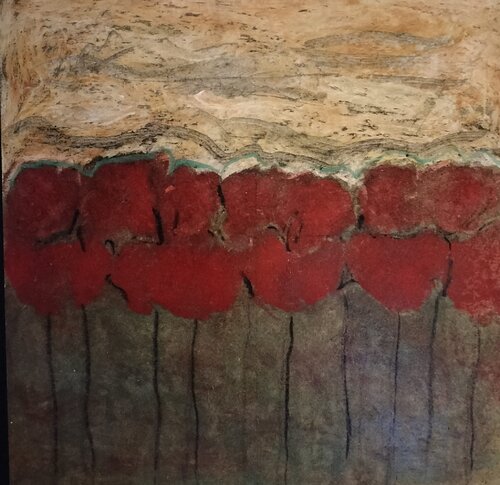 "papaveri" by Antonio Finocchiaro, Painting for Sale on Singulart