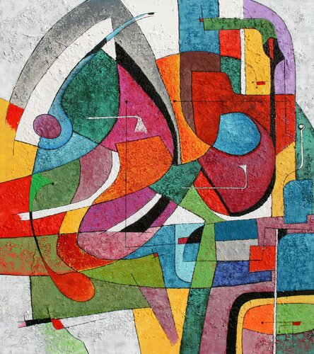 AK 107 van Léon Akwadal, Schilderij te koop op Singulart