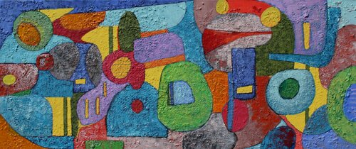 AK 102 van Léon Akwadal, Schilderij te koop op Singulart