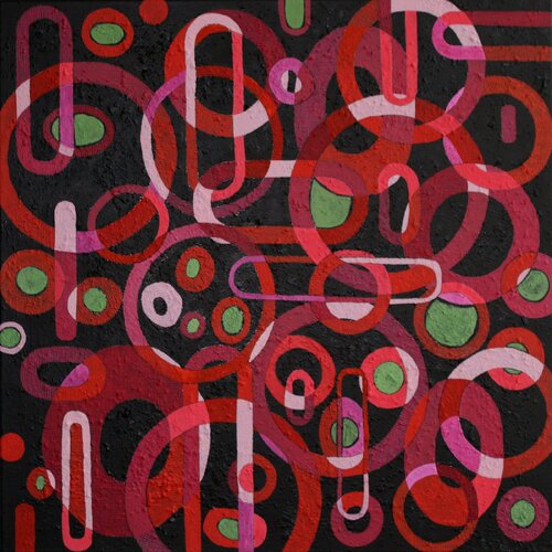 AK 136 van Léon Akwadal, Schilderij te koop op Singulart