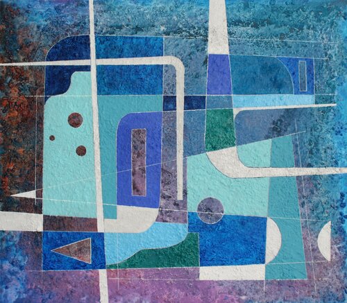 AK 121 van Léon Akwadal, Schilderij te koop op Singulart