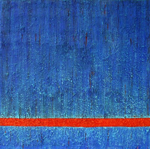 AK 93 le fil rouge by Léon Akwadal, Painting for Sale on Singulart