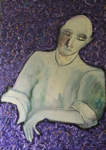 Adam par Josef Weidner, Peinture en vente sur Singulart