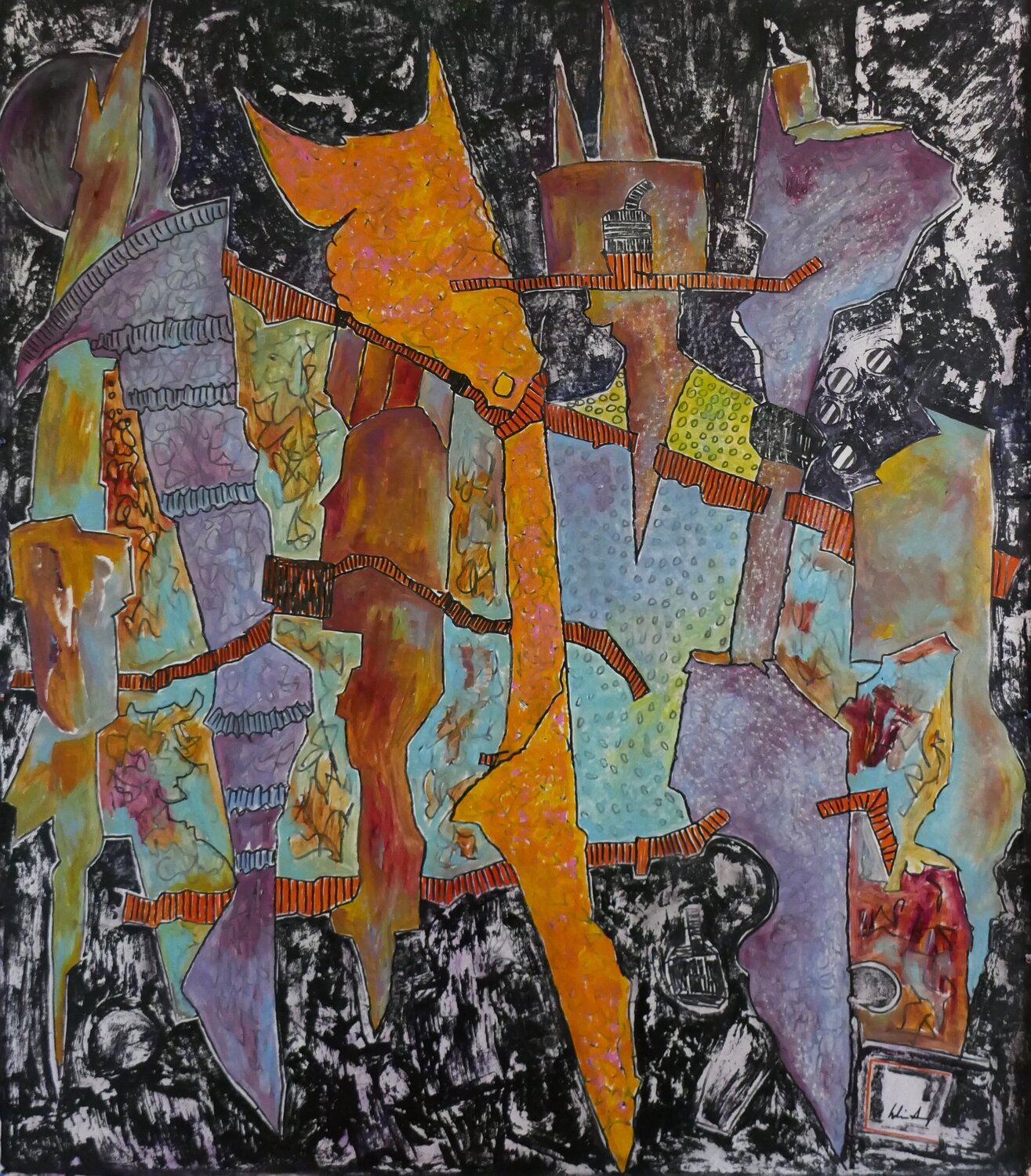 Tanzende Figuren Josef Weidner