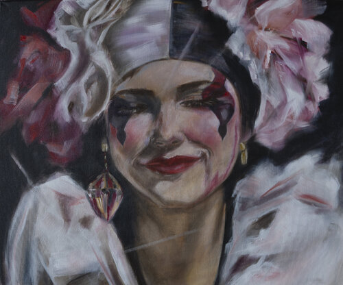 Soft Defiance par Sandra ter Horst, Peinture en vente sur Singulart