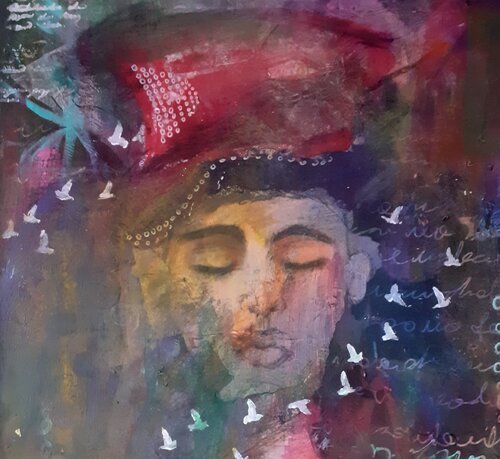 E SCORRE IL TEMPO.... van Sandra Ercolani, Schilderij te koop op Singulart