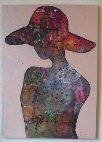 ELEGANCE van Sandra Ercolani, Schilderij te koop op Singulart