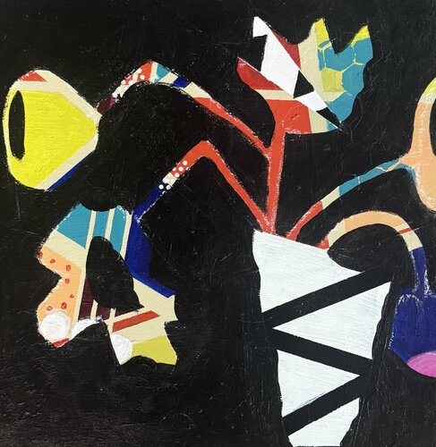 The Becoming Series #5 van Betsey Ervin Art, Schilderij te koop op Singulart