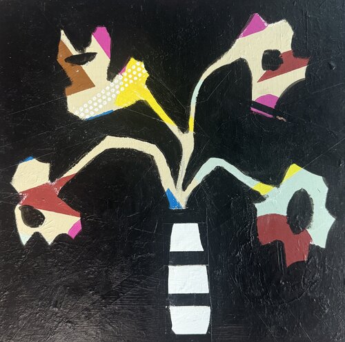 The Becoming Series #6 van Betsey Ervin Art, Schilderij te koop op Singulart