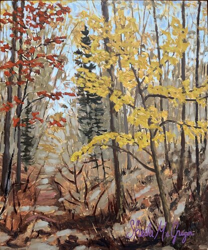 Maple and Beech by Sheila McGregor, Painting for Sale on Singulart