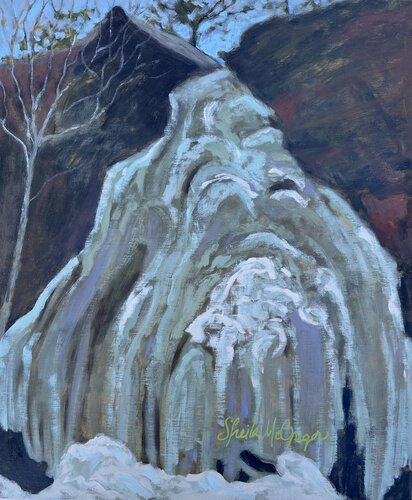Ice Curtain by Sheila McGregor, Painting for Sale on Singulart