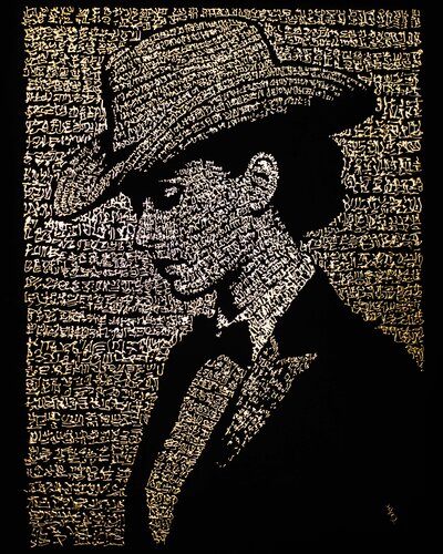 Habeas Cursive di Victor Selin, Opera su carta in vendita su Singulart