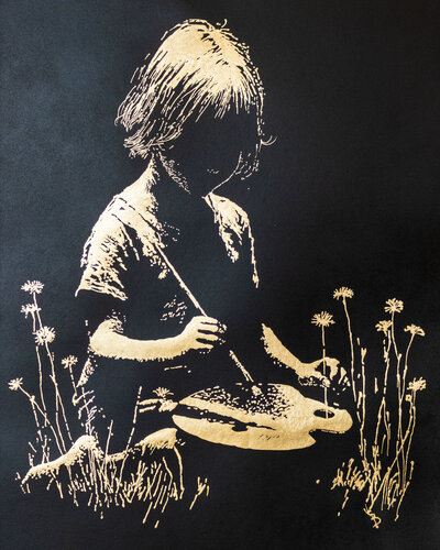 First palette di Victor Selin, Opera su carta in vendita su Singulart