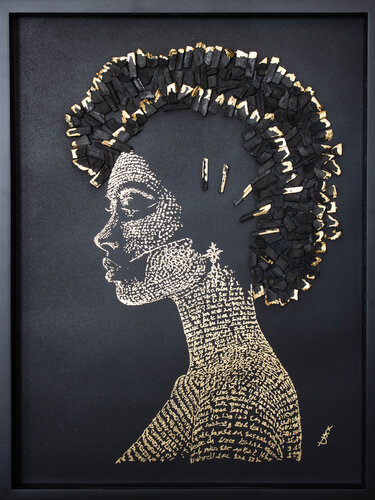 Carbon Crown par Victor Selin, Œuvre sur papier en vente sur Singulart