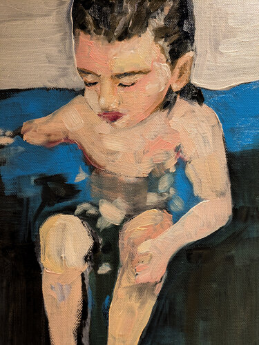 Infanzia van Giada Raucci, Schilderij te koop op Singulart
