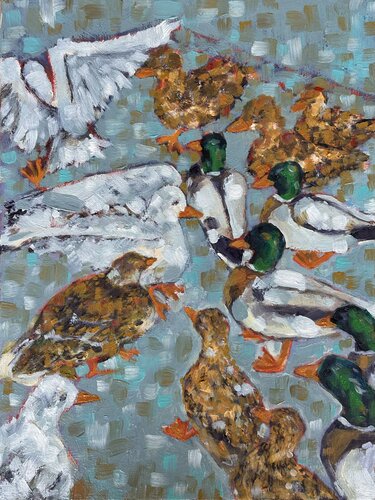 Ritrovo by Giada Raucci, Painting for Sale on Singulart