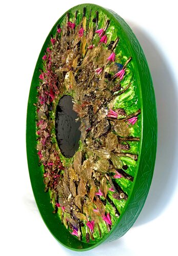 Eye of the forest painting van Alina Iliescu, Schilderij te koop op Singulart