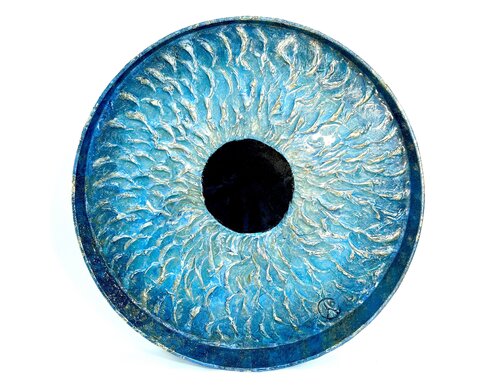 Blue Queen painting von Alina Iliescu, Malerei kaufen auf Singulart