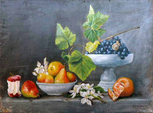 AUTUNNO di Oria Strobino, Pittura in vendita su Singulart