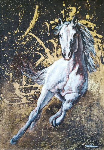 MOVIMENTI DELL'ANIMA 2 de Oria Strobino, Pintura a la venta en Singulart
