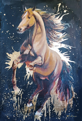 MOVIMENTO DELL'ANIMA 1 de Oria Strobino, Pintura a la venta en Singulart