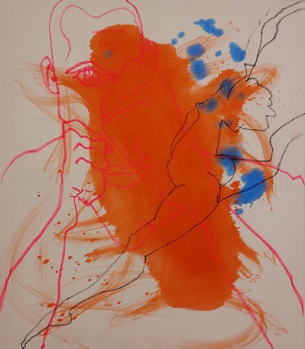 Silent Movements VI- Under Tension van Hildegard Schnorrenberg, Schilderij te koop op Singulart