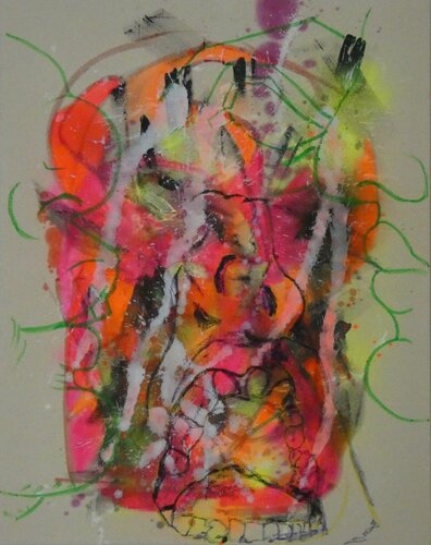 Heartbeat IV - Pressure van Hildegard Schnorrenberg, Schilderij te koop op Singulart