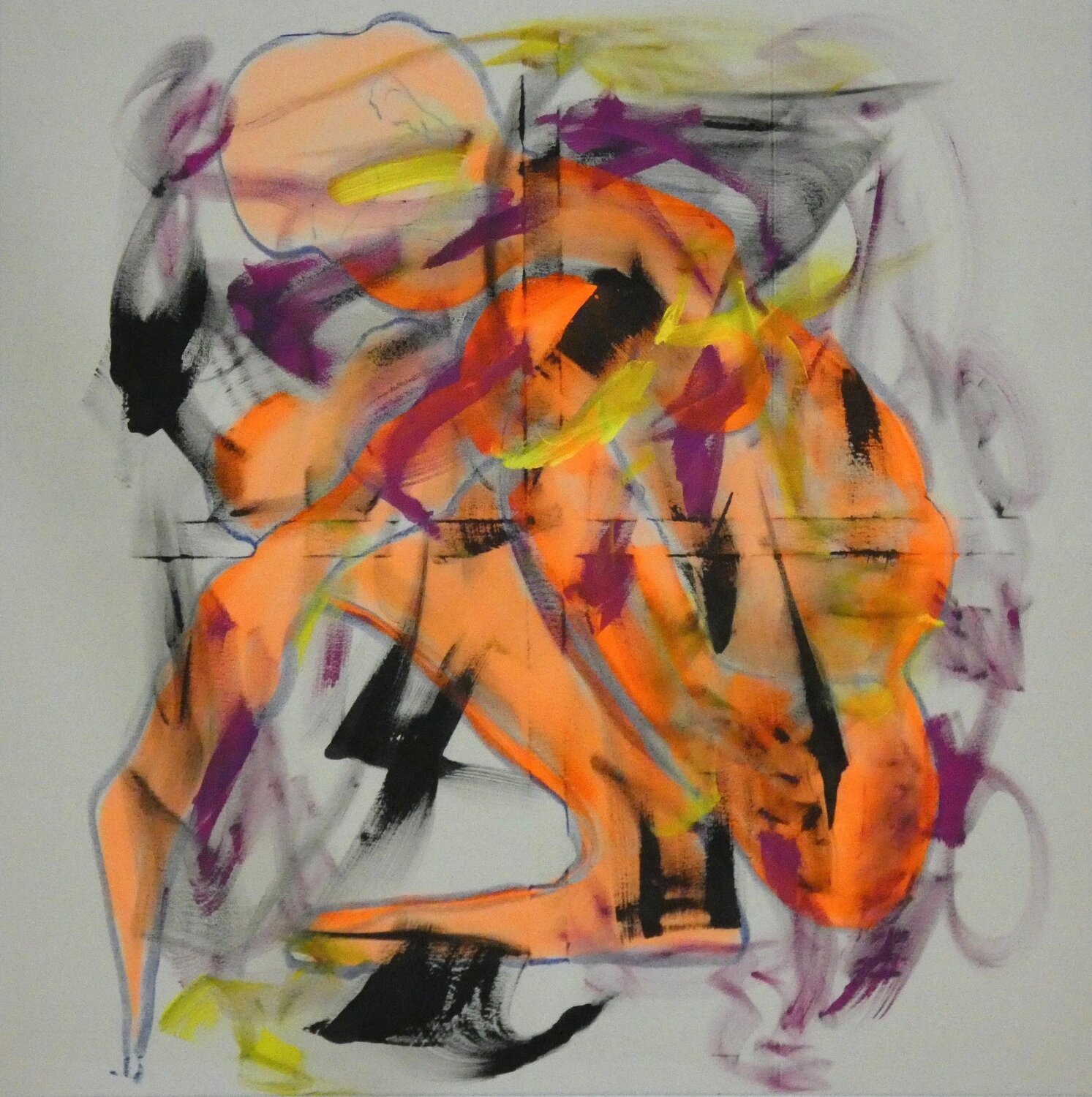 Silent Movments I - In Stillness Hildegard Schnorrenberg Dipinto originale in vendita