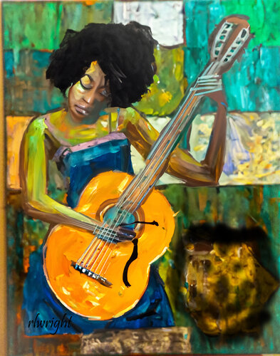 Jammin' von Ruby Wright, Malerei kaufen auf Singulart