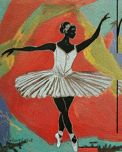 Ballerina von Ruby Wright, Malerei kaufen auf Singulart